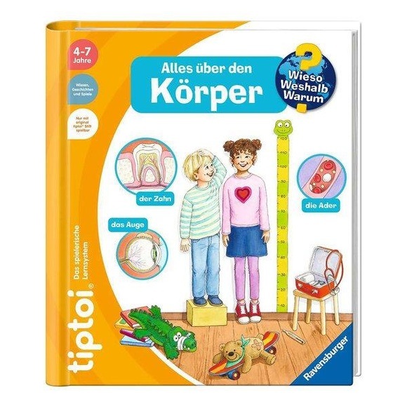 Ravensburger tiptoi® Wieso? Weshalb? Warum? Alles über den Körper