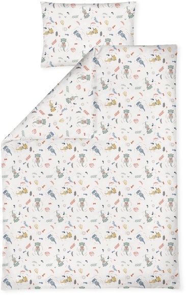 JULIUS ZÖLLNER Jersey-Bettwäsche Little Otti 100 x 135 cm