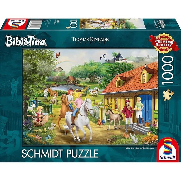 Thomas Kinkade Studios: Bibi & Tina ? Spaß auf dem Martinshof, Puzzle