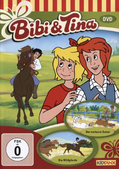 Bibi & Tina - Die Wildpferde / Der verhexte Sattel, 1 DVD