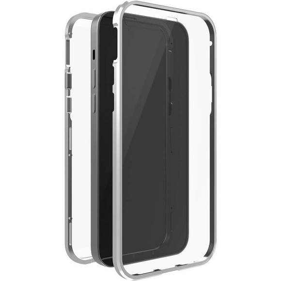 Black Rock 360° Glass Cover Apple iPhone 13 Pro Max Silber