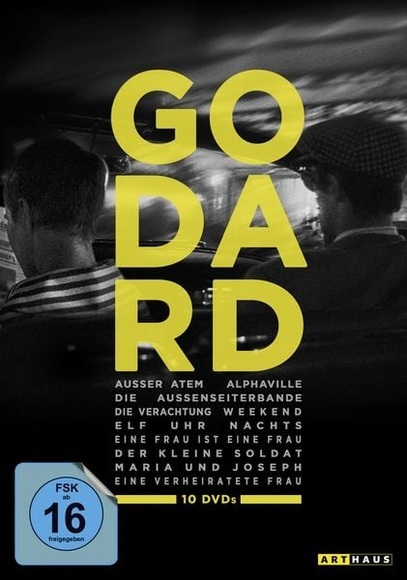 Best of Jean-Luc Godard, 10 DVDs