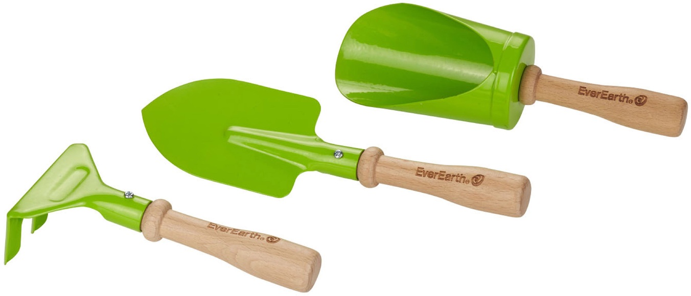 EverEarth Garten-Set GARTENGERÄTE 3-teilig in bunt