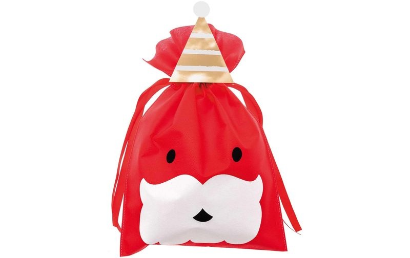 Geschenktüte groß, Nikolaus, Rot