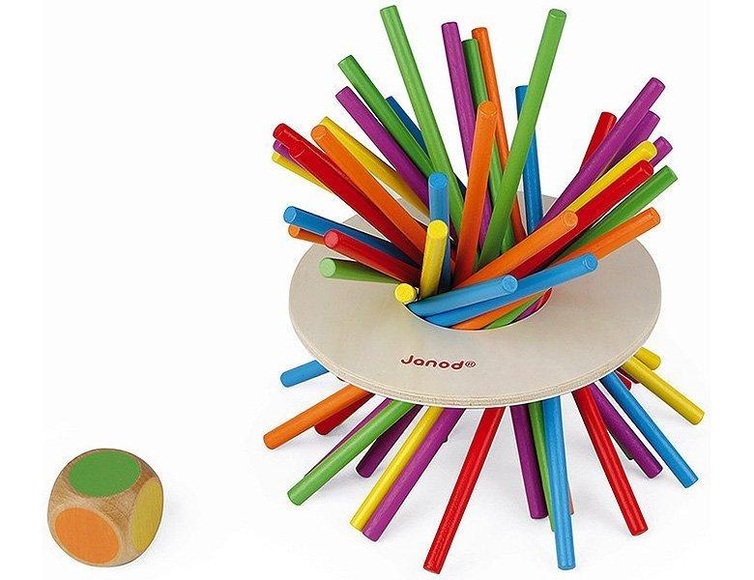 Janod Geschicklichkeitsspiel CRAZY STICKS aus Holz
