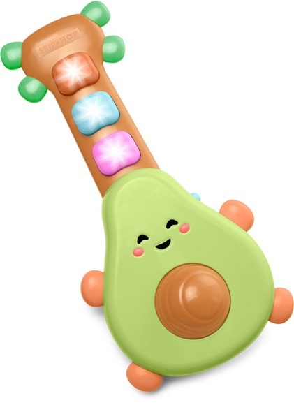 SKIP HOP Gitarre ROCK-A-MOLE in bunt