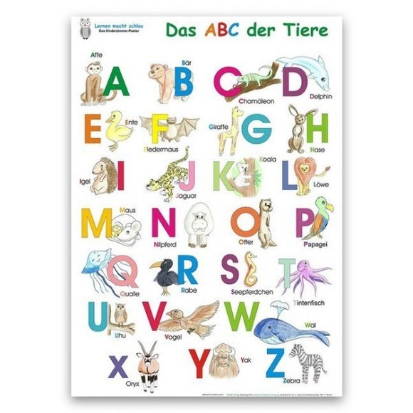 Das ABC der Tiere (Poster)