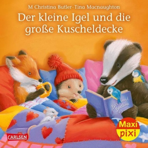 Der kleine Igel und die große Kuscheldecke