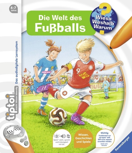 Ravensburger tiptoi® Die Welt des Fußballs