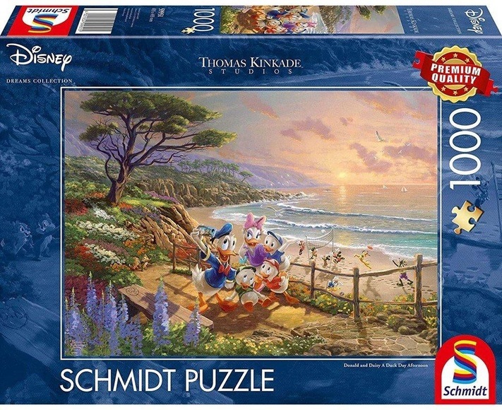 Puzzle Donald & Daisy A Duck Day Afternoon (1000Teile)