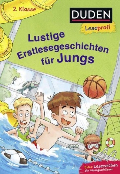 Duden Leseprofi - Lustige Erstlesegeschichten für Jungs, 2. Klasse (DB)