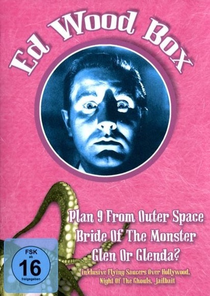 Ed Wood Box (Neuauflage), 3 DVDs (englisches OmU)
