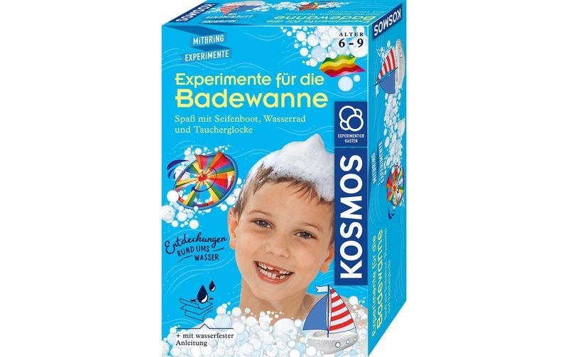 Experimente f?r die Badewanne