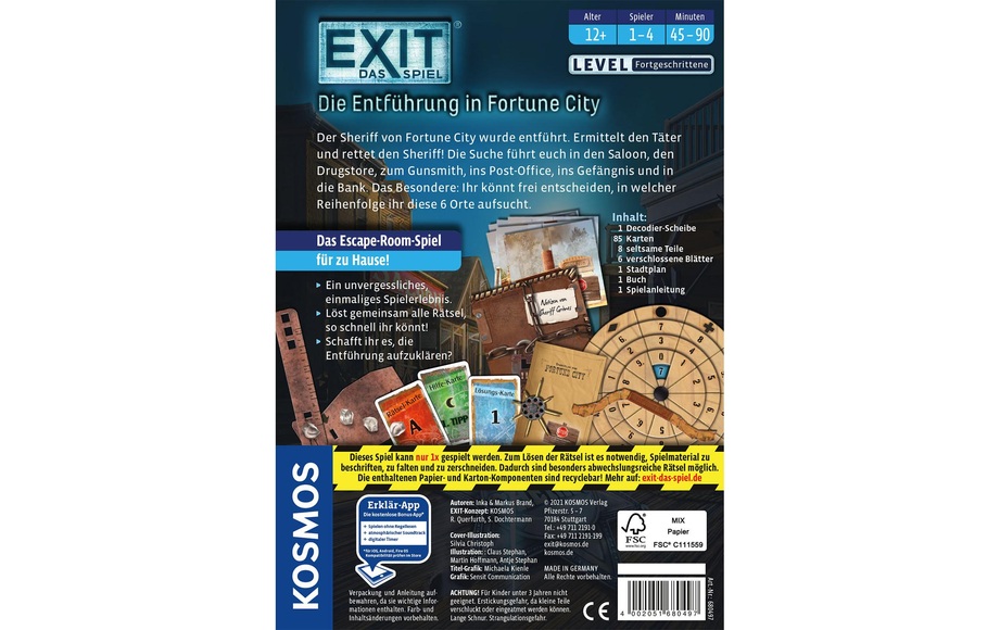 EXIT - Die Entführung in Fortune City