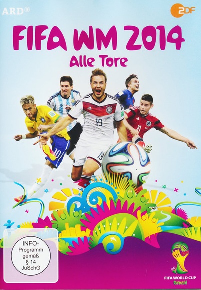FIFA WM 2014 - Alle Tore, 1 DVD
