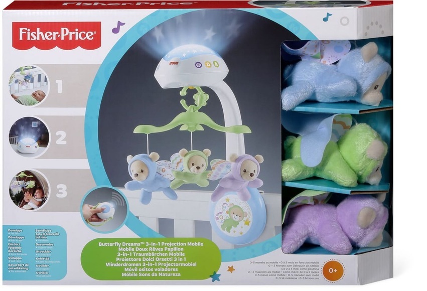 FISHER PRICE 3-in-1 Traumbärchen Mobile