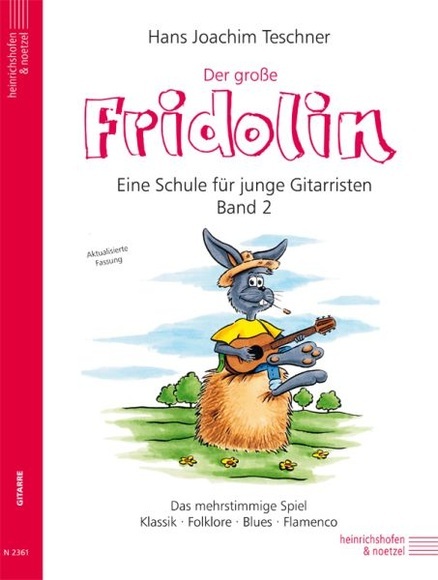 Der große Fridolin, für Gitarre. Bd.2