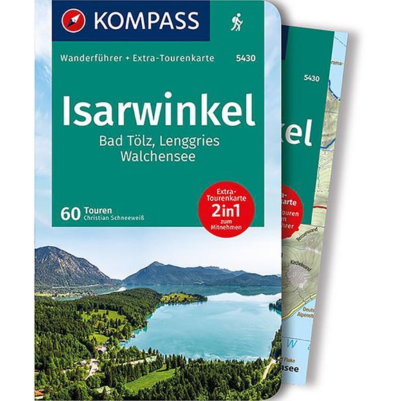 Kompass Verlag Isarwinkel, Bad Tölz, Lenggries 5430 Wanderführe