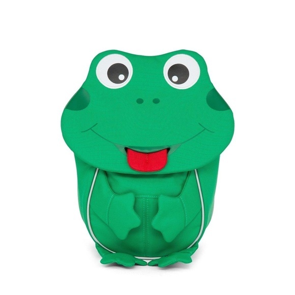 Affenzahn Kleine Freunde - Kinderrucksack: Finn Frosch - grün