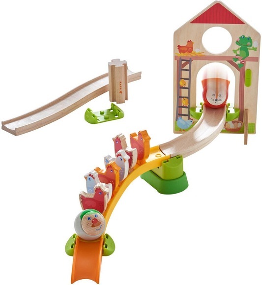 HABA Kullerbü – Kugelbahn Hühner-Domino