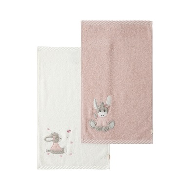 Sterntaler Kinderhandtuch Doppelpack 50 x 30 cm Emmi Girl zartrosa