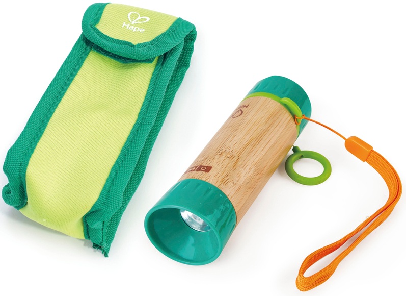 Hape Taschenlampe NATURE FUN 2-teilig in türkis