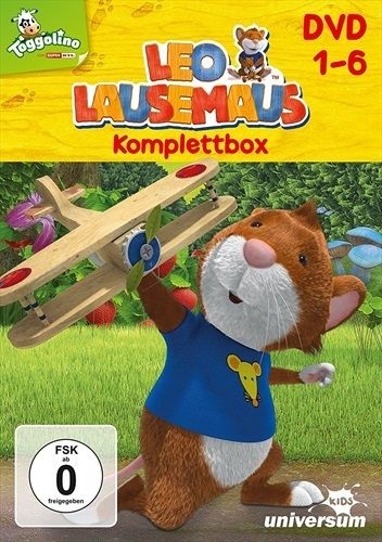 Leo Lausemaus Komplettbox. Staffel.1, 6 DVDs