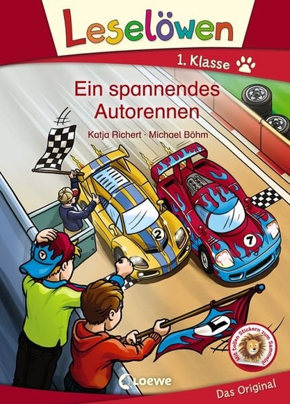 Loewe Verlag Leselöwen 1. Klasse - Ein spannendes Autorennen