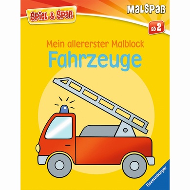 Mein allererster Malblock: Fahrzeuge