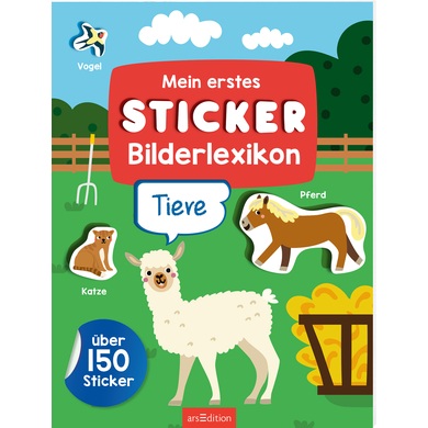 arsEdition Mein erstes Sticker-Bilderlexikon ? Tiere