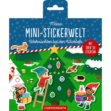 Meine Mini-Stickerwelt - Weihnachten bei den Wichteln