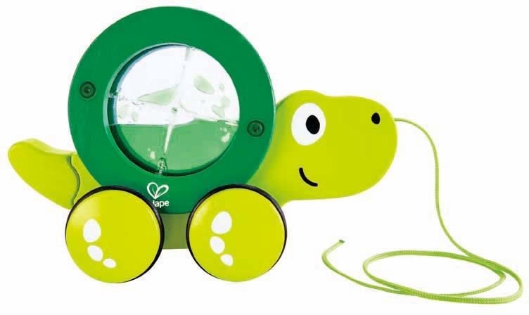 HAPE Nachzieh-Spielzeug Schildkröte Tito