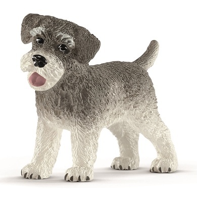 Schleich Farm World - Schleich Zwergschnauzer (5,5x3,8) in grau