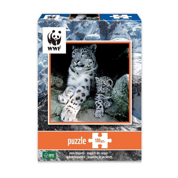 WWF Puzzle 7230206 - Schneeleopard, Puzzle,