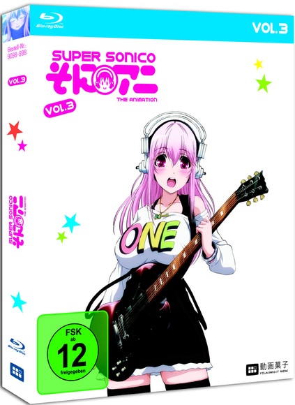Super Sonico The Animation. Vol.3, 1 Blu-ray