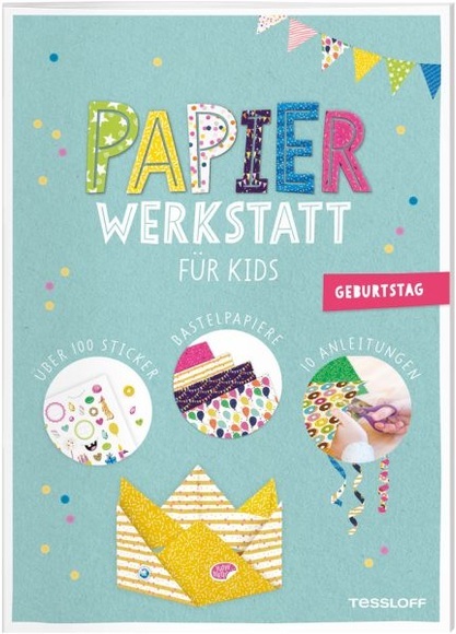 Papier-Werkstatt für Kids. Kindergeburtstag