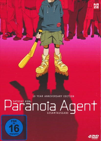 Paranoia Agent, Gesamtausgabe, 4 DVDs (Slimpackbox)