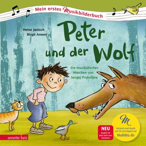 Peter und der Wolf, m. Audio-CD