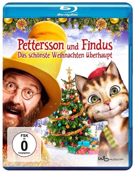 Pettersson und Findus - Das schönste Weihnachten überhaupt, 1 Blu-ray