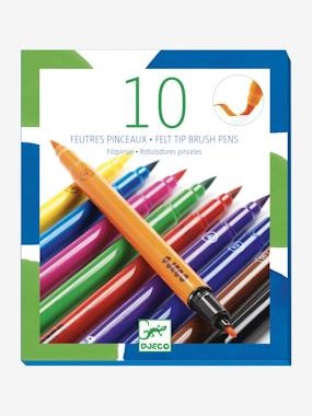 Djeco Pinsel-Filzstifte-Set CLASSIC mit 10 Farben