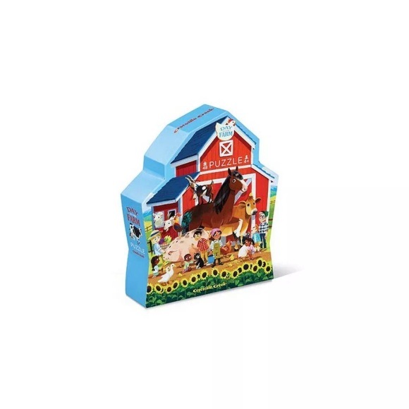 Crocodile Creek® Mini Puzzle Ein Tag auf der Farm - 48 tlg.