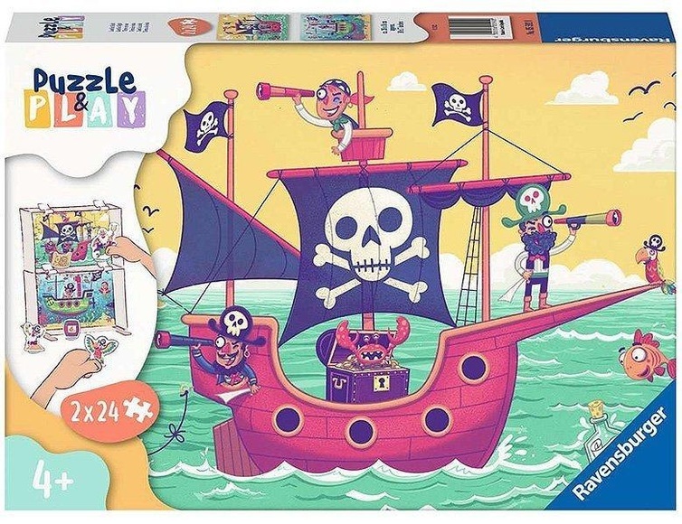 Puzzle&Play Piraten 2 (Puzzle)