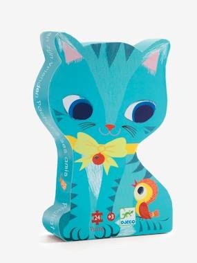 24-teiliges Puzzle in der Katzenbox mehrfarbig