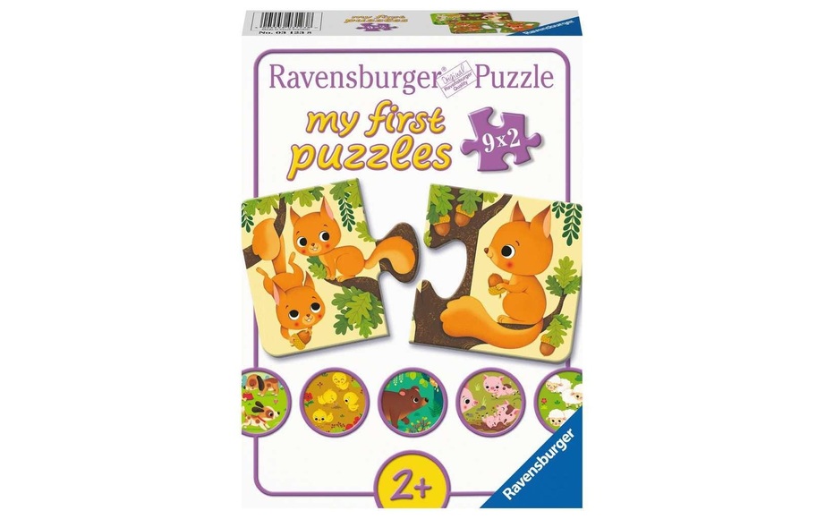 Tiere und ihre Kinder (Puzzle)