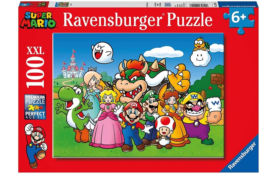 Ravensburger Kinderpuzzle 12992 - Super Mario FunXXL - Puzzle für Kinder ab 6 Jahren