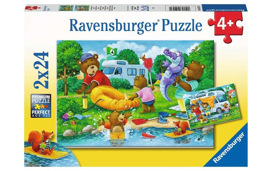 Familie Bär geht campen (Puzzle)