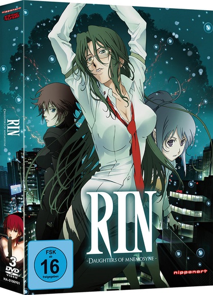 Rin - Daughters of Mnemosyne - Gesamtausgabe, 2 DVDs
