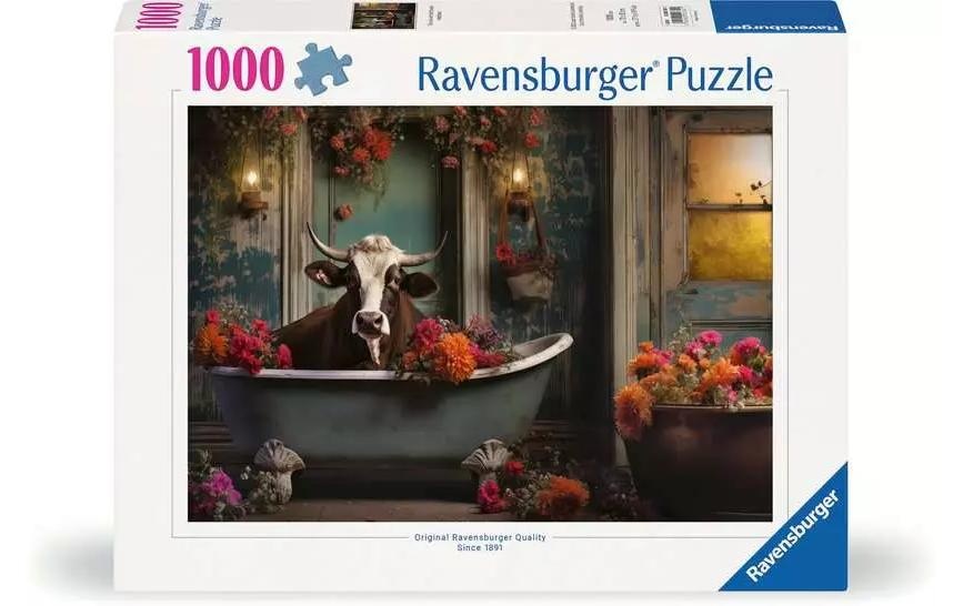 The cow in the bathtub