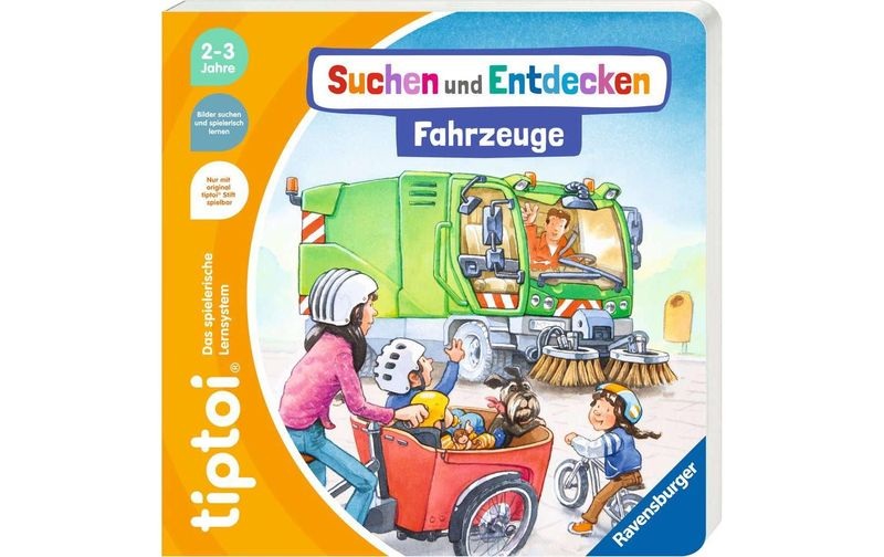 tiptoi Suchen und Entdecken: Fahrzeuge, Lernbuch