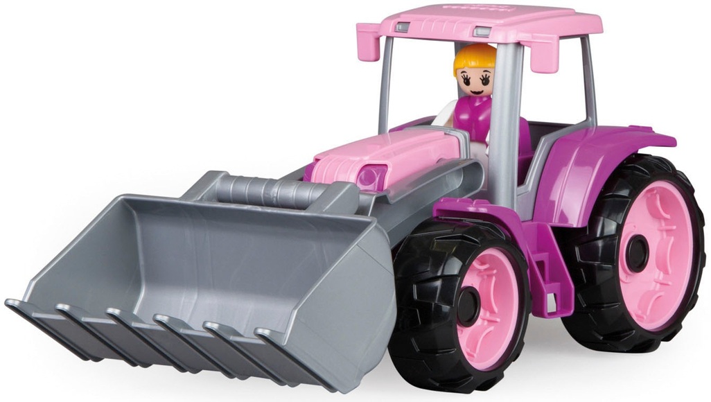 Lena® Spielzeug-Traktor »TRUXX, rosa«, inklusive Spielfigur, Made in Europe
